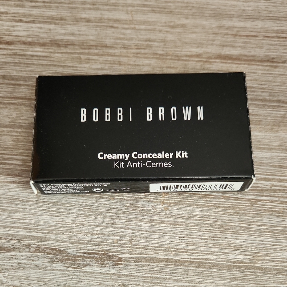 New Bobbi Brown Creamy Concealer Kit - Golden/Pale Yellow